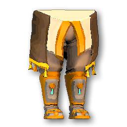 The in-game Golden Light Armor - Lower lower armor image