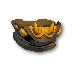 The in-game Golden Oni Mask helmet image