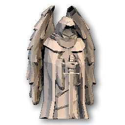 The in-game Angel Statue furniture image