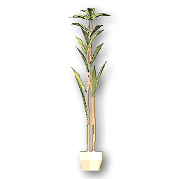 The in-game Bamboo Plant furniture image
