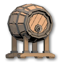 The in-game Barrel furniture image
