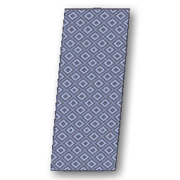 The in-game Diamond Rug - Blue furniture image