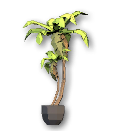 The in-game Exotic Tree Swayed furniture image