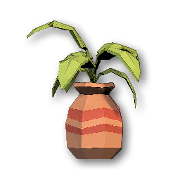 The in-game Fern Vase furniture image