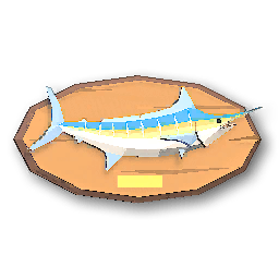 The in-game Fish Display - Longer furniture image