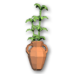 The in-game Greenplant Vase furniture image