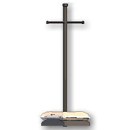 The in-game Premium Armor Rack - White furniture image