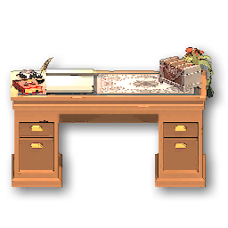 The in-game Premium Counter furniture image