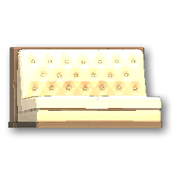 The in-game Sofa - White furniture image