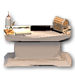 The in-game Stone Counter furniture image