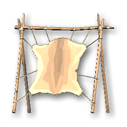 The in-game Tanning Rack furniture image