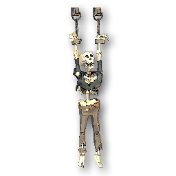 The in-game Thief Beware furniture image