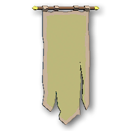 The in-game Wall Banner Long - Green furniture image