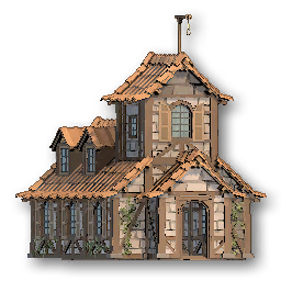 The in-game Hangmans Post shop model image