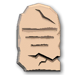 The in-game 10 Commandments weapon image