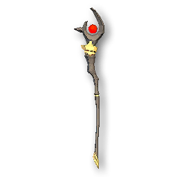 The in-game Blood Staff weapon image