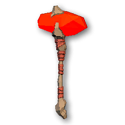 The in-game Bloodstone Crusher weapon image