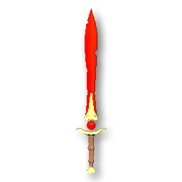 The in-game Bloodstone Sword weapon image
