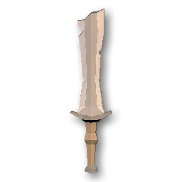 The in-game Broken Sword weapon image