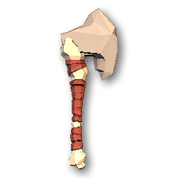 The in-game Goblin Axe weapon image