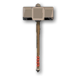 The in-game Heavy Hammer weapon image