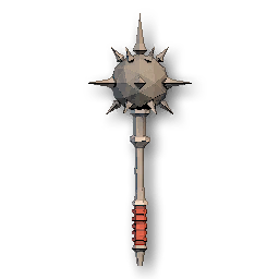 The in-game Iron Spiked Mace weapon image