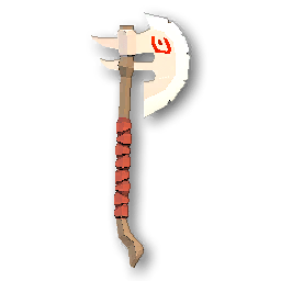 The in-game Runic Axe weapon image
