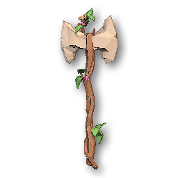 The in-game Warden of the Forest weapon image