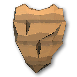The in-game Wooden Shield weapon image