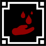 The in-game Blood is Power prayer icon